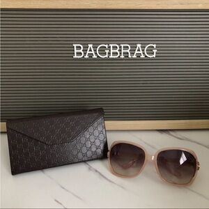 Gucci sunglasses pink frame